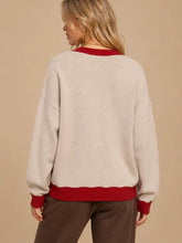 Load image into Gallery viewer, J.nna - Cozy Festive Pup Knit Sweater
