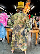 Load image into Gallery viewer, Indi &amp; Sai - Dragon Print Vintage Camo Jacket
