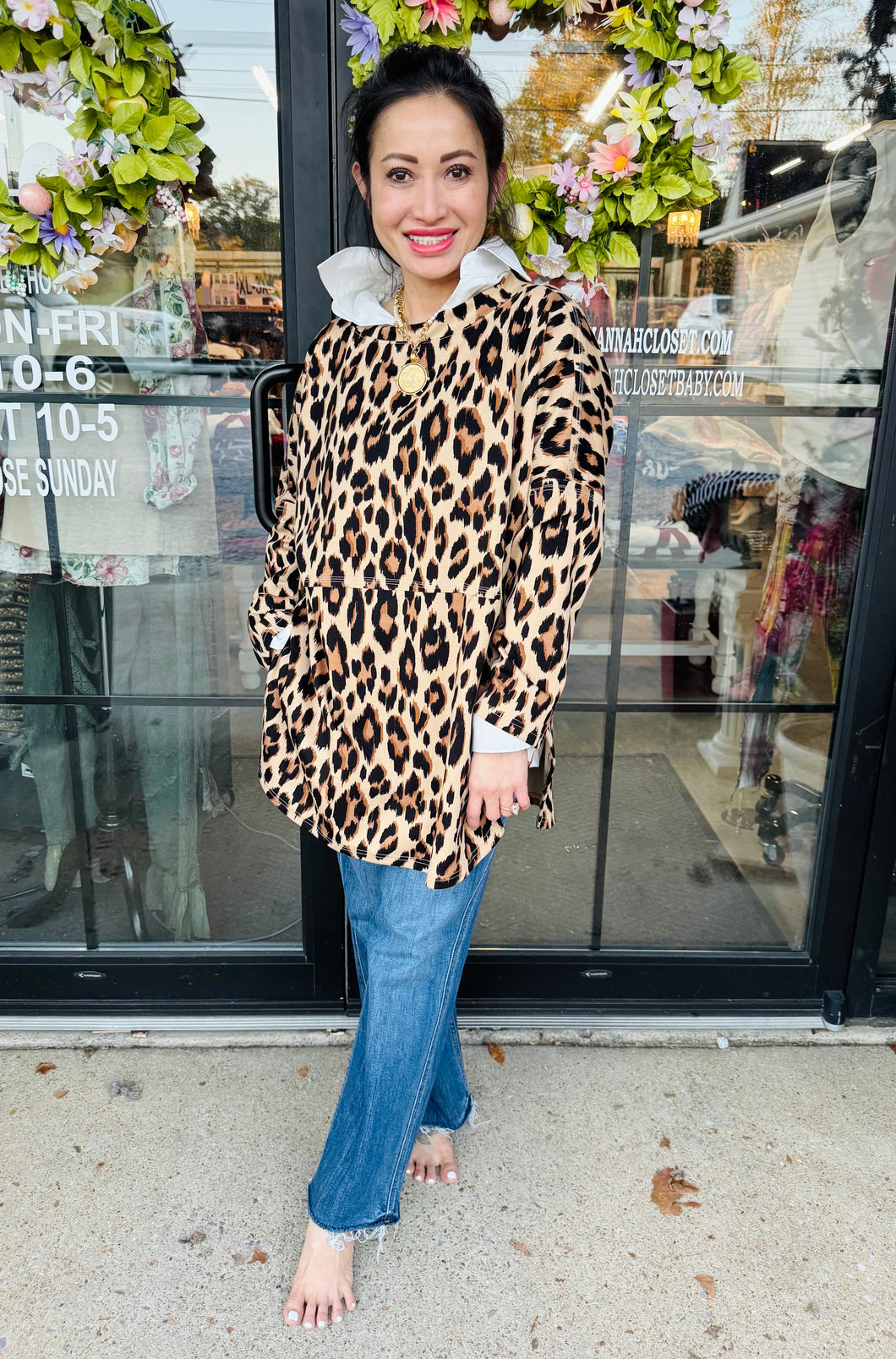HC _ RoRo  Basic Tunic Leopard