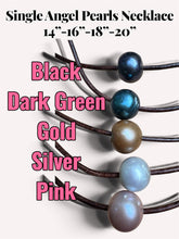 Load image into Gallery viewer, HC - Singel Angel Pearls Necklace 12mm
