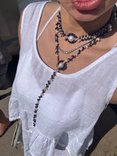 Load image into Gallery viewer, Hc - 6 Ways Wears Double Sunflower Lariat
