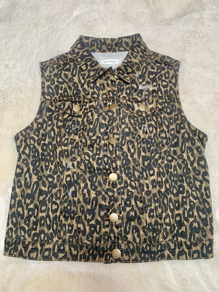 Carole Christian - Leo Denim Vest