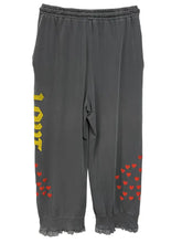 Load image into Gallery viewer, I Love Line - Love Hearts Joggers in Gray
