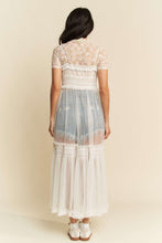 Load image into Gallery viewer, Davi &amp; Dani - Sleeveless Lace With Sheer Maxi Dress

