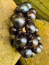 Load image into Gallery viewer, HC - Triple Trouble Black Pearl Bracelet
