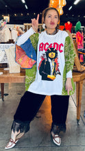 Load image into Gallery viewer, Indi and Sai - Upcycle Kantha Band Tee One OF The Kind
