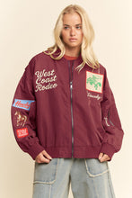 Load image into Gallery viewer, West Coast Rodeo Embroidered Bomber Jacket
