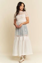 Load image into Gallery viewer, Davi &amp; Dani - Sleeveless Lace With Sheer Maxi Dress

