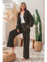Load image into Gallery viewer, Plus Acid Washed French Terry Pants
