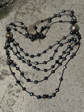 Load image into Gallery viewer, HC - Just Call Me Queen Necklace 8 Strands OOAK
