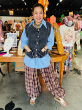Load image into Gallery viewer, Turquoise Haven - Corded Concho Button Vest
