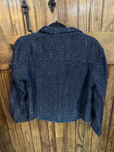 Load image into Gallery viewer, Origami - Cropped Shacket With Subtle Sparkle

