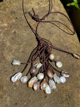 Load image into Gallery viewer, HC - 16 Angels 2Fer Pink Pearls Necklace OOAK
