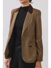 Load image into Gallery viewer, Oddi - Plaid Blazer
