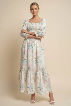 Load image into Gallery viewer, J.NNA - Floral Print Emrboidered Dress
