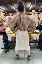 Load image into Gallery viewer, High Waist Sequin Skirt - Gold
