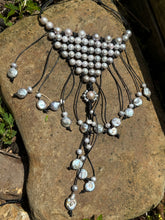Load image into Gallery viewer, HC - OOAK Bad Donkey Platium Pearls Chocker
