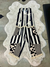 Load image into Gallery viewer, I Love Linen - Black And White Harem Pants
