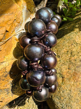 Load image into Gallery viewer, HC - Triple Trouble Black Pearl Bracelet
