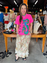 Load image into Gallery viewer, I Love Linen - "SPIRIT DRAGON TEE" - PINK
