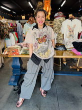Load image into Gallery viewer, I Love Linen - Solid Charcoal Harem Pants
