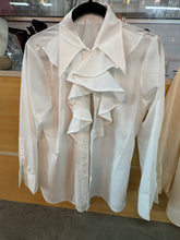 Load image into Gallery viewer, HC - Ruffle Pointed Collar Top
