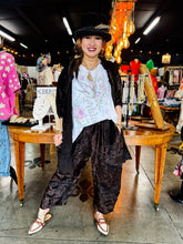 Load image into Gallery viewer, I Love Linen - Velvet Ruffle Shirt Dress
