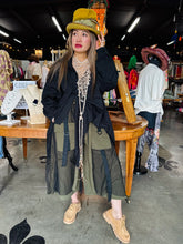 Load image into Gallery viewer, HCB - Mesh Pocket Cargo Wide Leg Pants GREEN
