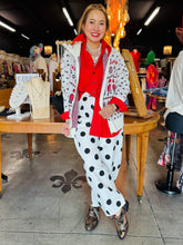 Load image into Gallery viewer, HCB - Nutcracker Zip-Up Knit Cardigan Sweater
