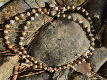 Load image into Gallery viewer, HC - Gold Pearls Lariat 40"
