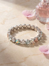 Load image into Gallery viewer, SORRELLI - 7 inch Sienna Stretch Bracelet Rainbow Quartz
