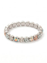 Load image into Gallery viewer, SORRELLI - 7 inch Sienna Stretch Bracelet Rainbow Quartz
