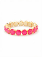 Load image into Gallery viewer, SORRELLI - London Stretch Bracelet Electric Pink
