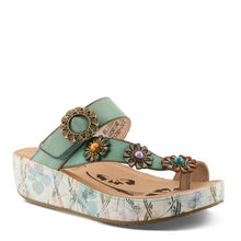 Load image into Gallery viewer, L'ARTISTE BLISSBLOOM SANDALS - Mint Green
