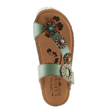 Load image into Gallery viewer, L'ARTISTE BLISSBLOOM SANDALS - Mint Green

