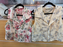 Load image into Gallery viewer, HC - Eyelet Flower Vest /Shirt
