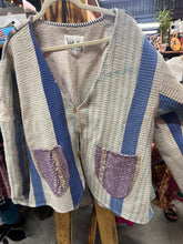 Load image into Gallery viewer, Indi &amp; Sai - Vintage Kantha Quilted  Reversible Jacket OOAK
