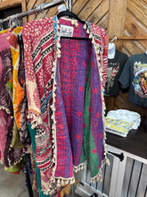 Load image into Gallery viewer, HCWL - Kantha Tassel All Over Duster
