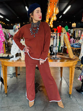 Load image into Gallery viewer, HCB - KNIT TOP &amp; PANT SET

