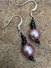Load image into Gallery viewer, HC - Handmade Pink Pearls Earrings
