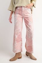 Load image into Gallery viewer, Patchwork Printed Stretch Twill Pants
