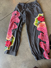 Load image into Gallery viewer, I Love Line - Charcoal Pink Tiger Pant
