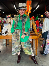 Load image into Gallery viewer, Indi &amp; Sai - Vintage Camo Harem Pocket Pant
