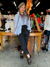 Load image into Gallery viewer, HCB - Harem Pants Loose  Striped Patterns Pants Trousers
