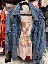 Load image into Gallery viewer, A Rare Bird - Dot Denim Top

