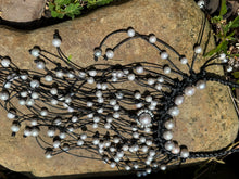 Load image into Gallery viewer, HC - Handmade Lady Extremely Rare Platium Pearls Necklace OOAK
