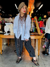 Load image into Gallery viewer, HCB - Harem Pants Loose  Striped Patterns Pants Trousers
