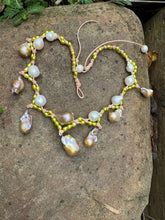 Load image into Gallery viewer, HC - Crown Queen 7 Big Balls Necklace OOAK
