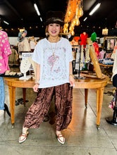 Load image into Gallery viewer, I Love Linen - Velvet Harem Pant
