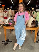 Load image into Gallery viewer, I Love Linen - White Tiger Overalls
